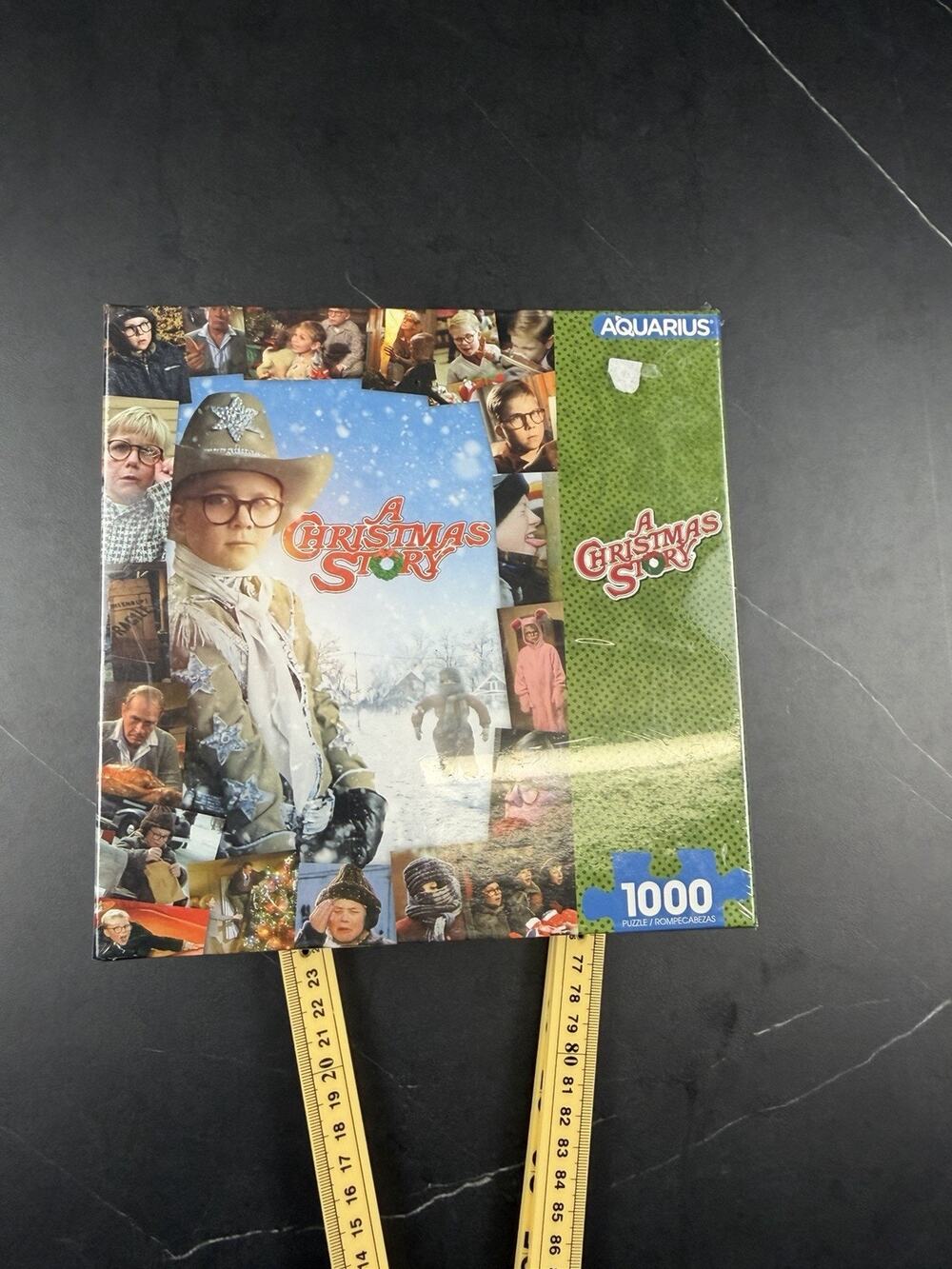 Aquarius A Christmas Story Puzzle 1000 Piece Ralphie Movie Collage 20x38